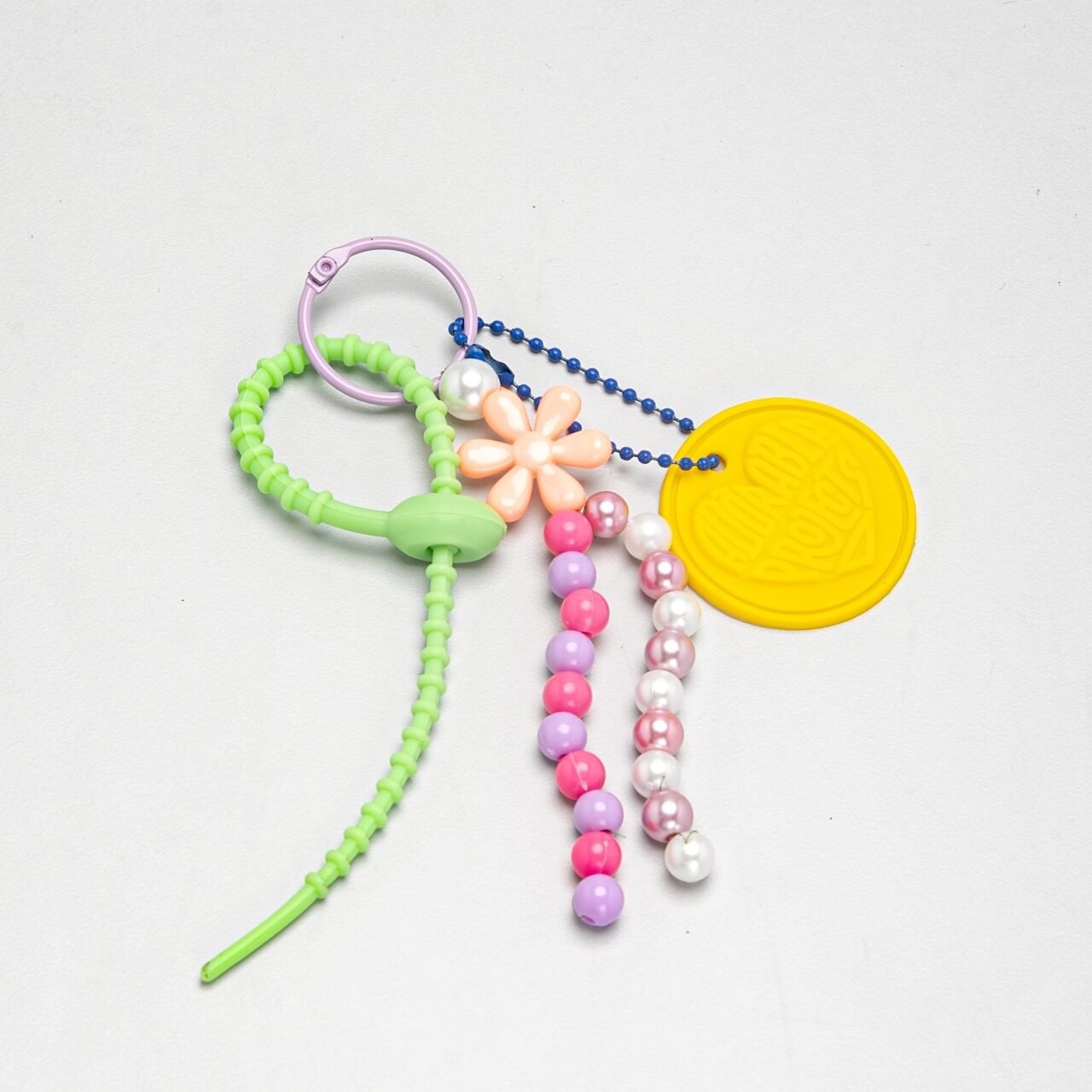 Laura Bag Charm Colorblock
