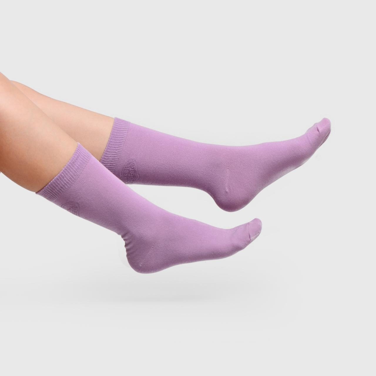 Rumi Long Socks Lilac
