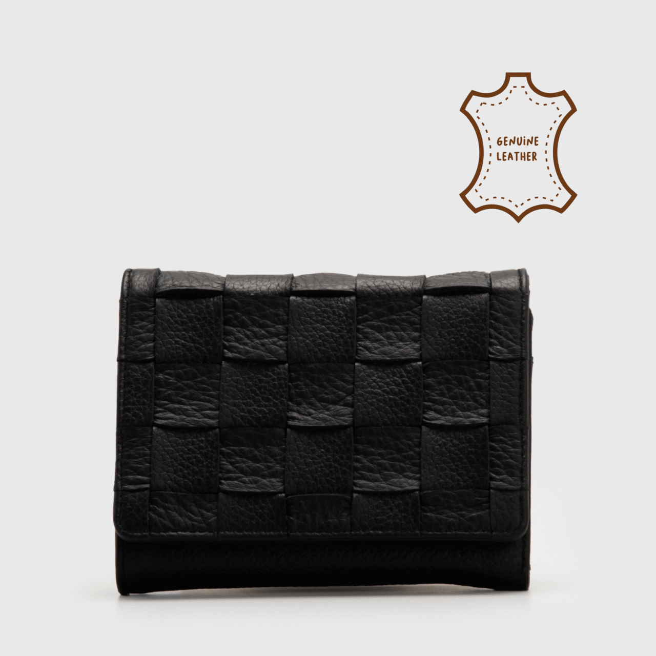 Maite Wallet Genuine Leather Black
