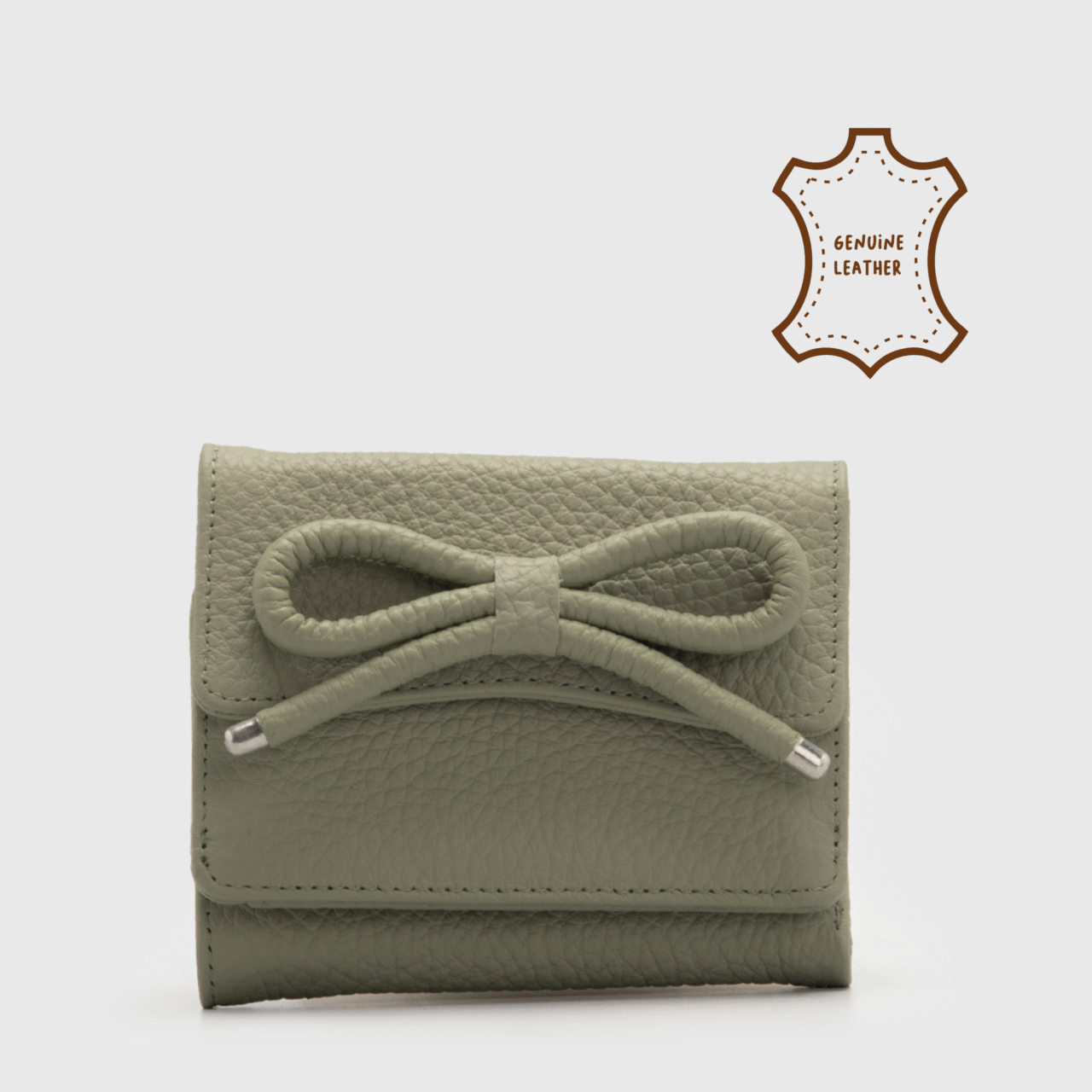 Viorela Wallet Genuine Leather Olive
