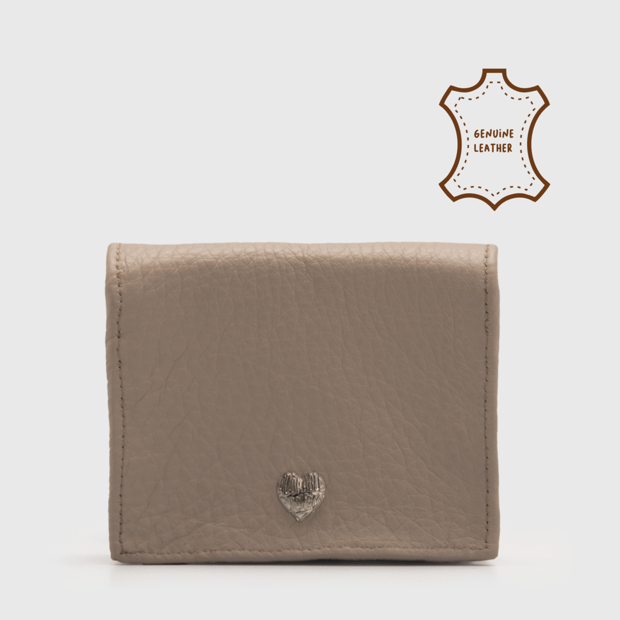 Elora Card Wallet Genuine Leather Ivory