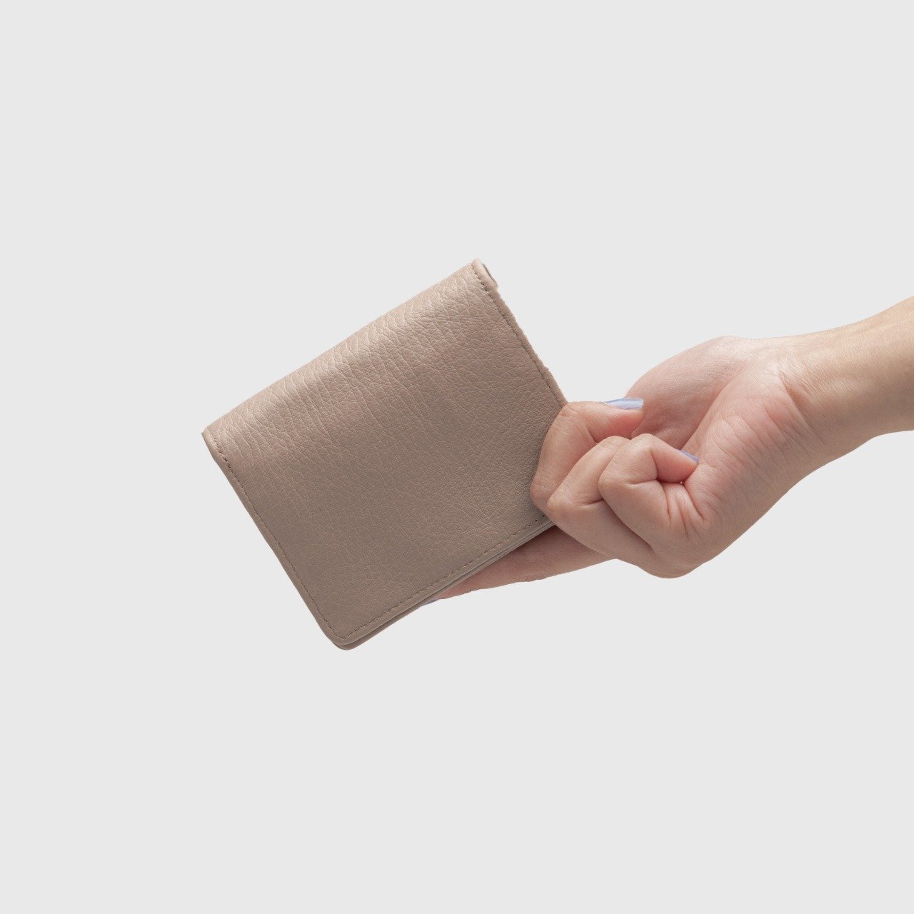 Elora Card Wallet Genuine Leather Ivory - Image 3