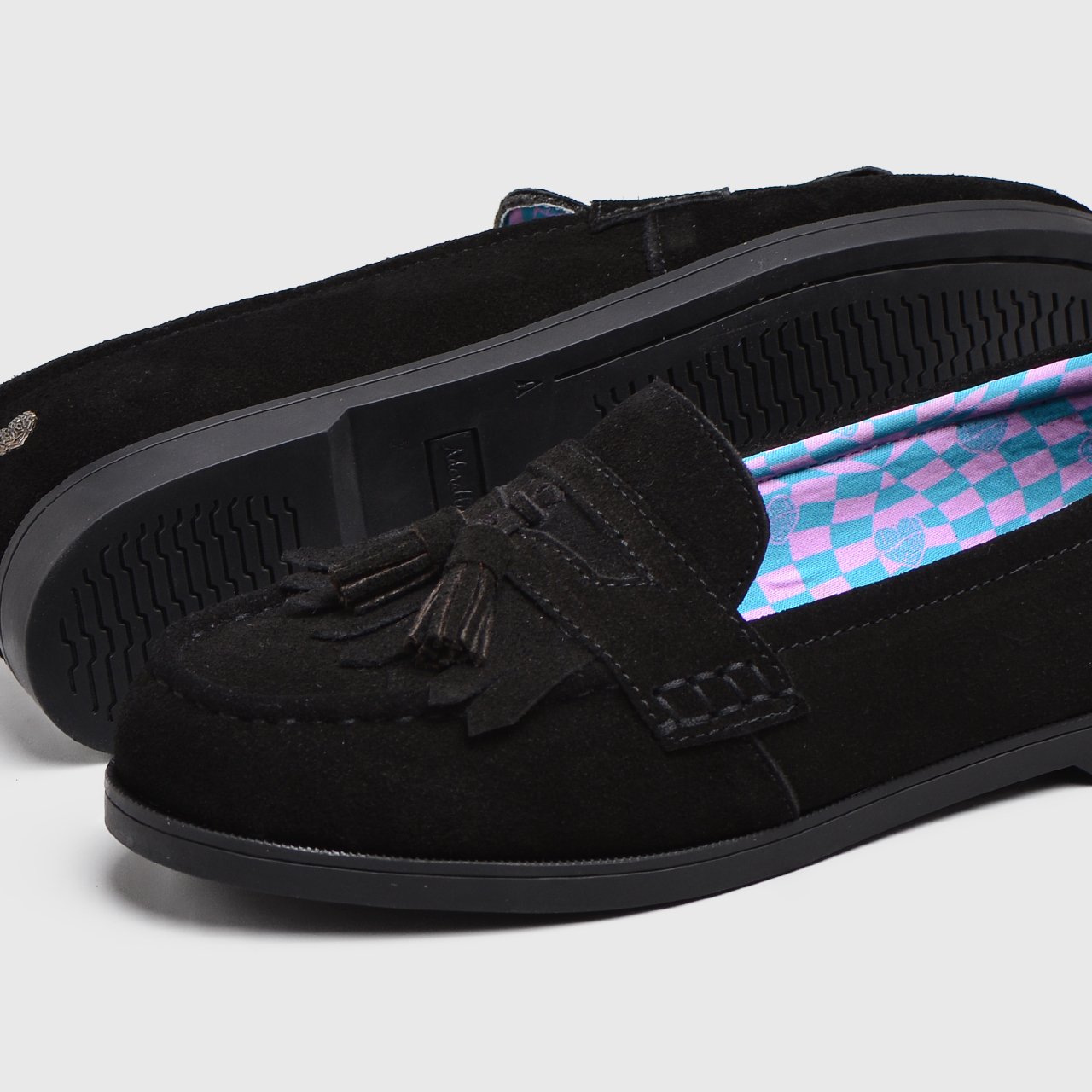 Applemarie Loafer Genuine Suede Black - Image 12