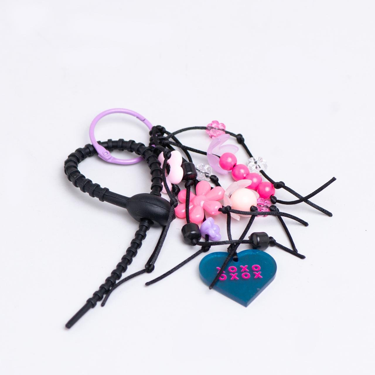 Lophura Bag Charm Colorblock