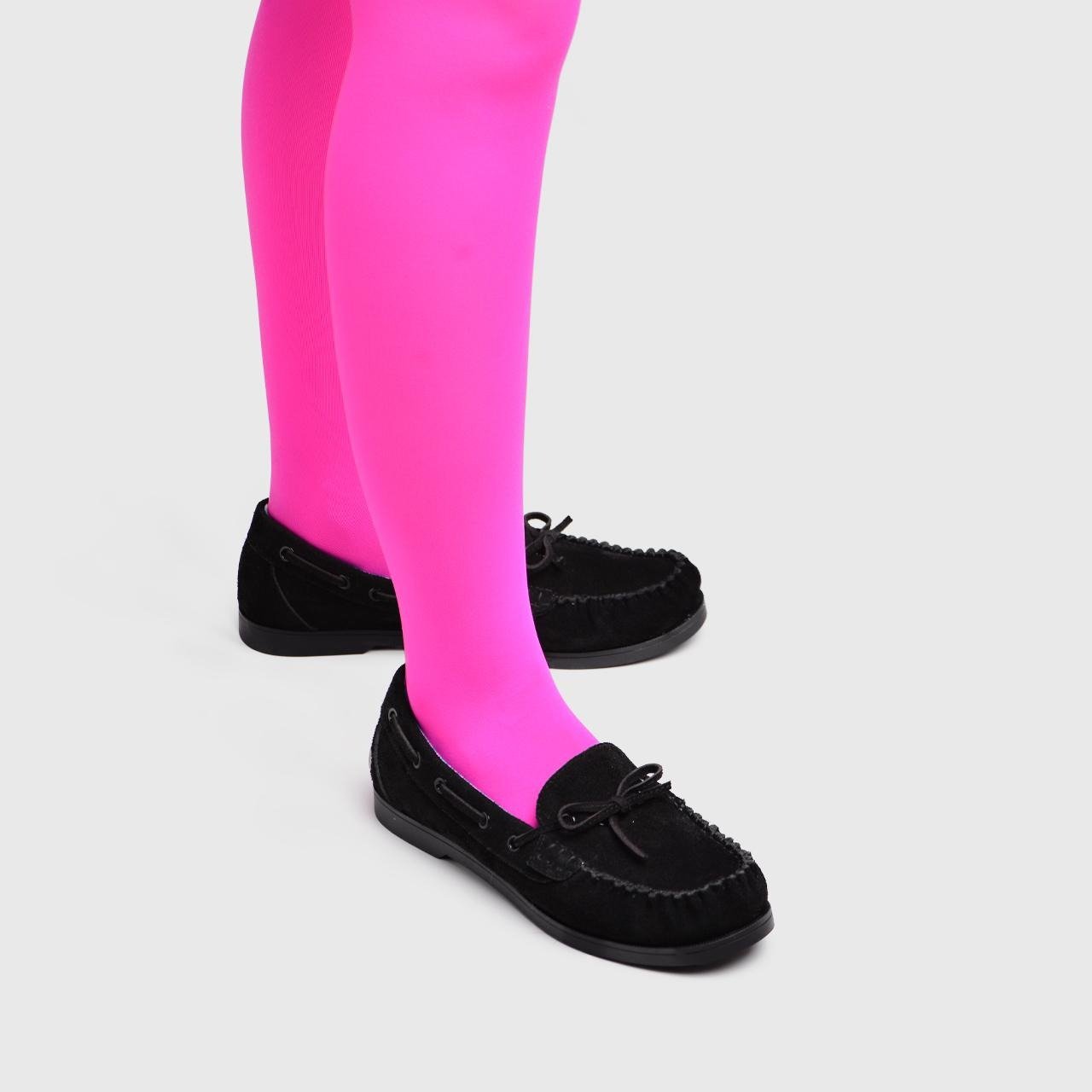 Barnsley Flat Shoes Genuine Suede Black - Image 6