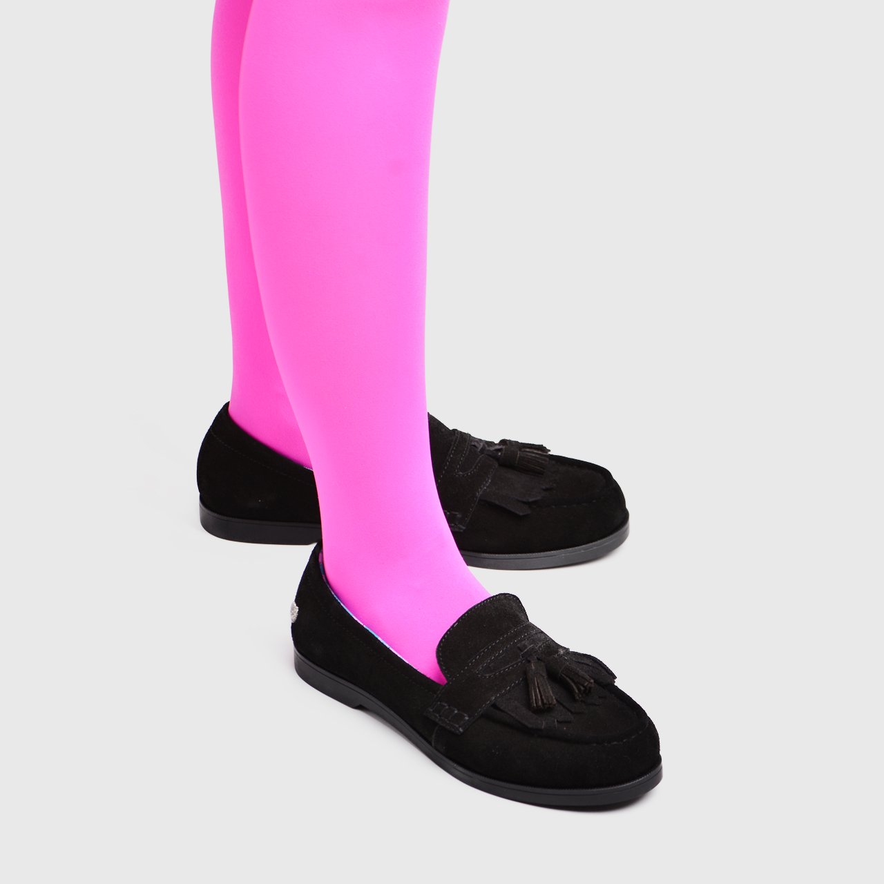 Applemarie Loafer Genuine Suede Black - Image 9