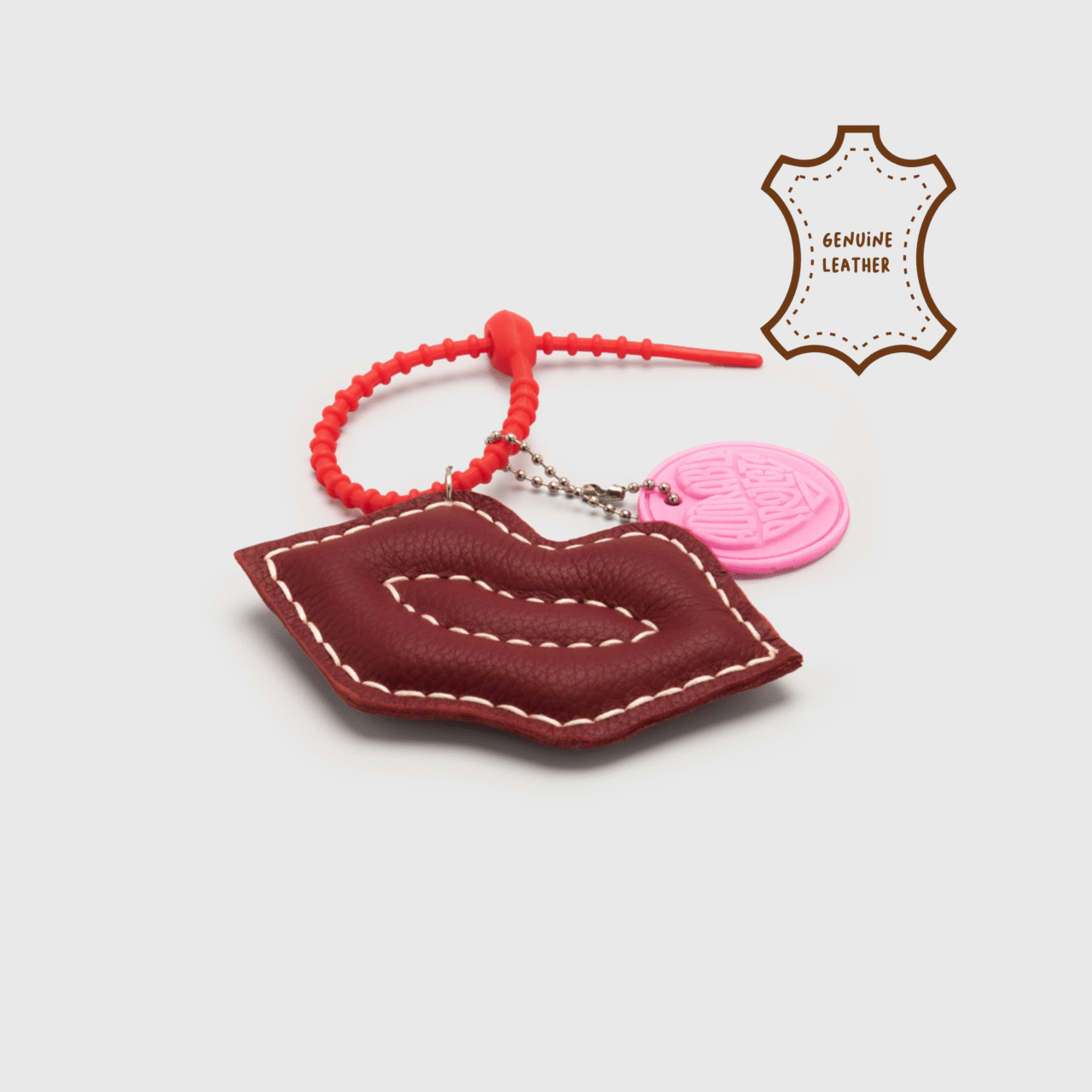 Hot Lips Bag Charm