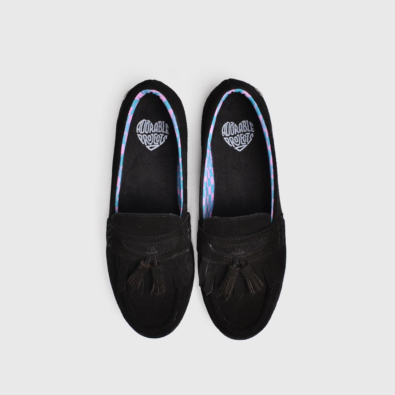 Applemarie Loafer Genuine Suede Black - Image 5