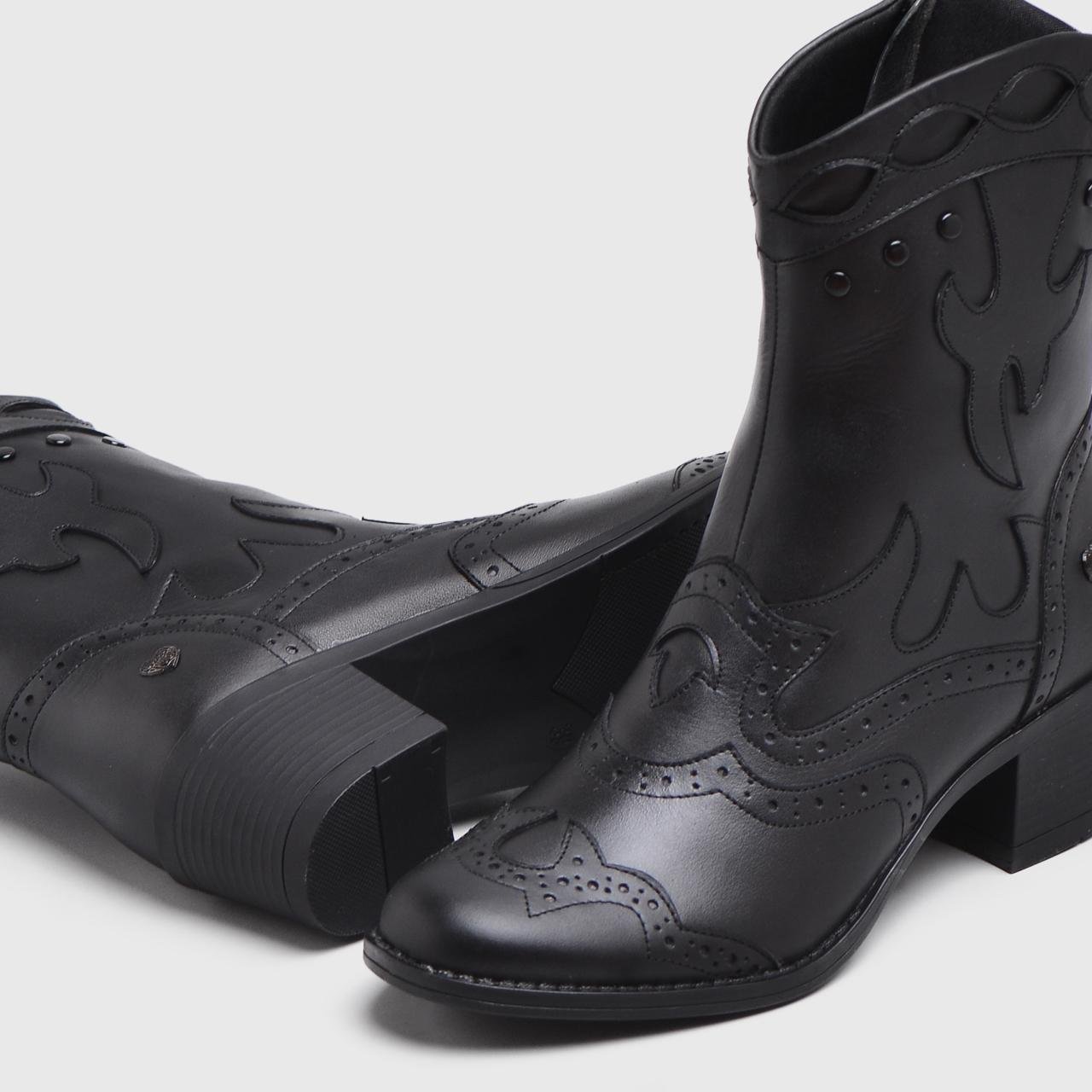 Nataca Boots Genuine Leather Black - Image 3