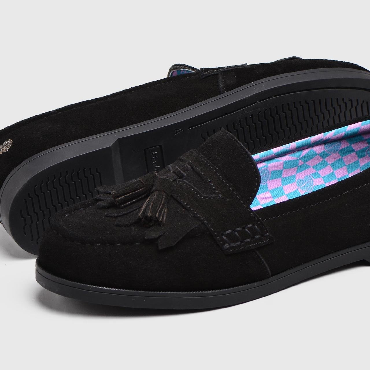 Applemarie Loafer Genuine Suede Black - Image 3