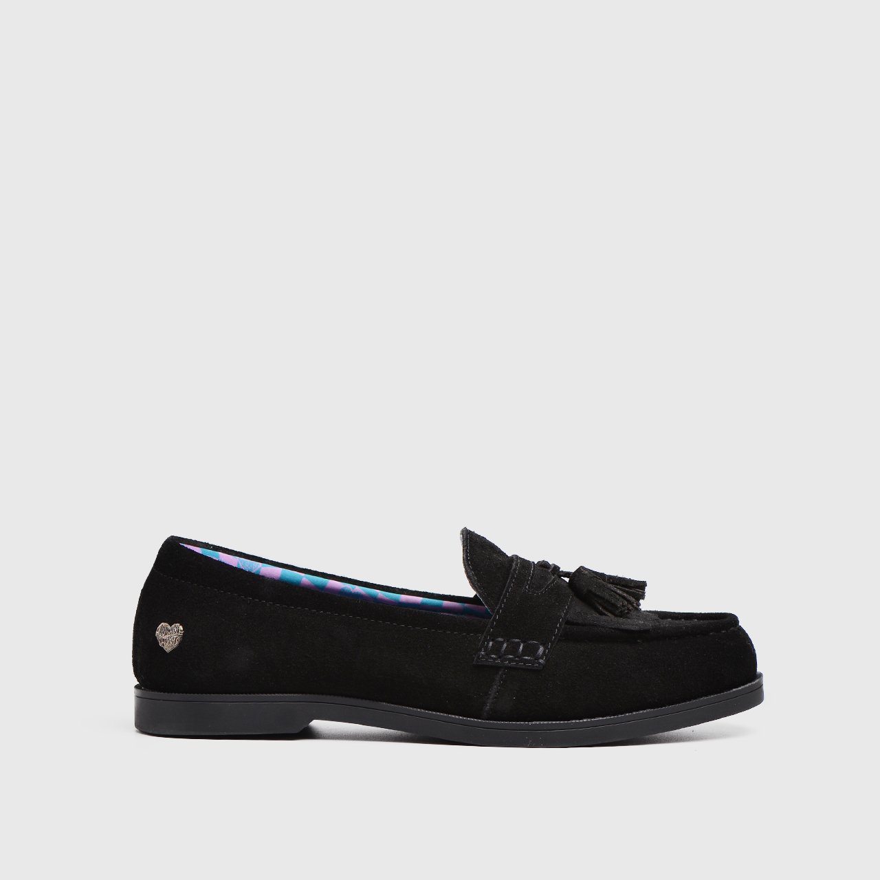 Applemarie Loafer Genuine Suede Black - Image 13
