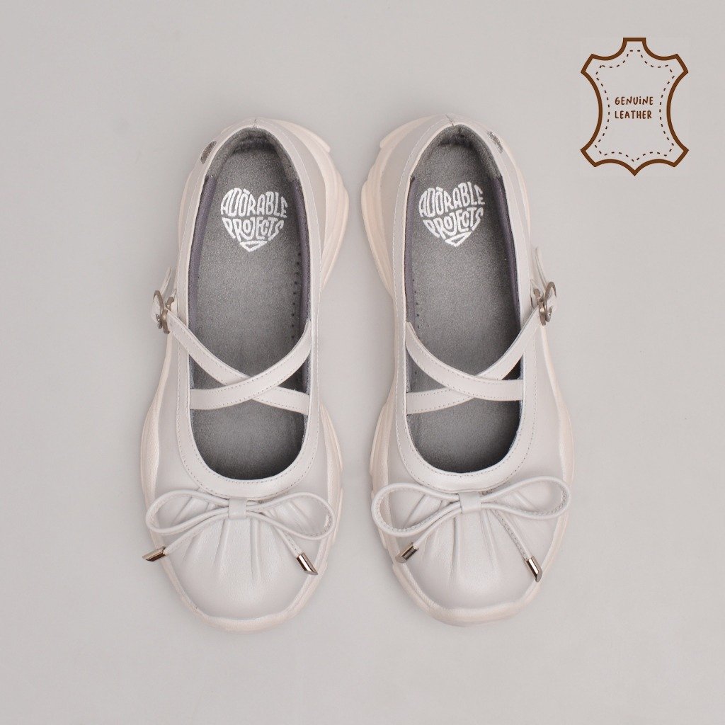 Swift Sneakers Balerina Genuine Leather White - Image 3