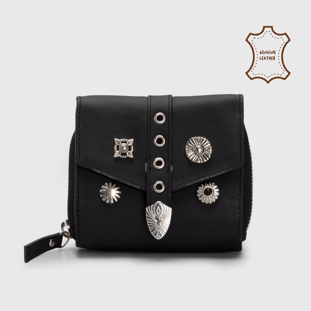 Migrani Wallet Genuine Leather Black