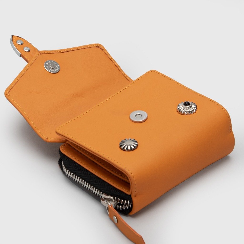 Migrani Wallet Genuine Leather Orange - Image 5
