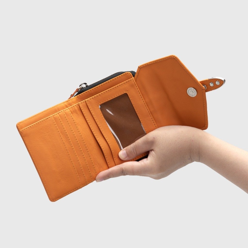 Migrani Wallet Genuine Leather Orange - Image 3