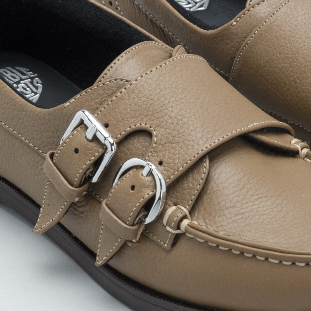 Mayren Loafer Genuine Leather Nude - Image 5
