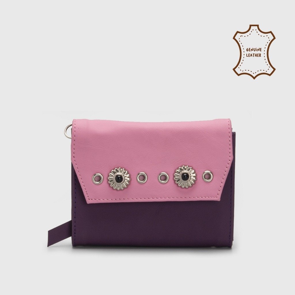 Tira Wallet Genuine Leather Pink