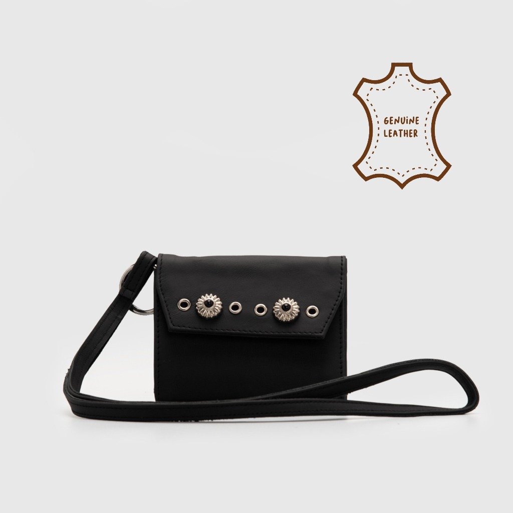 Tira Wallet Genuine Leather Black