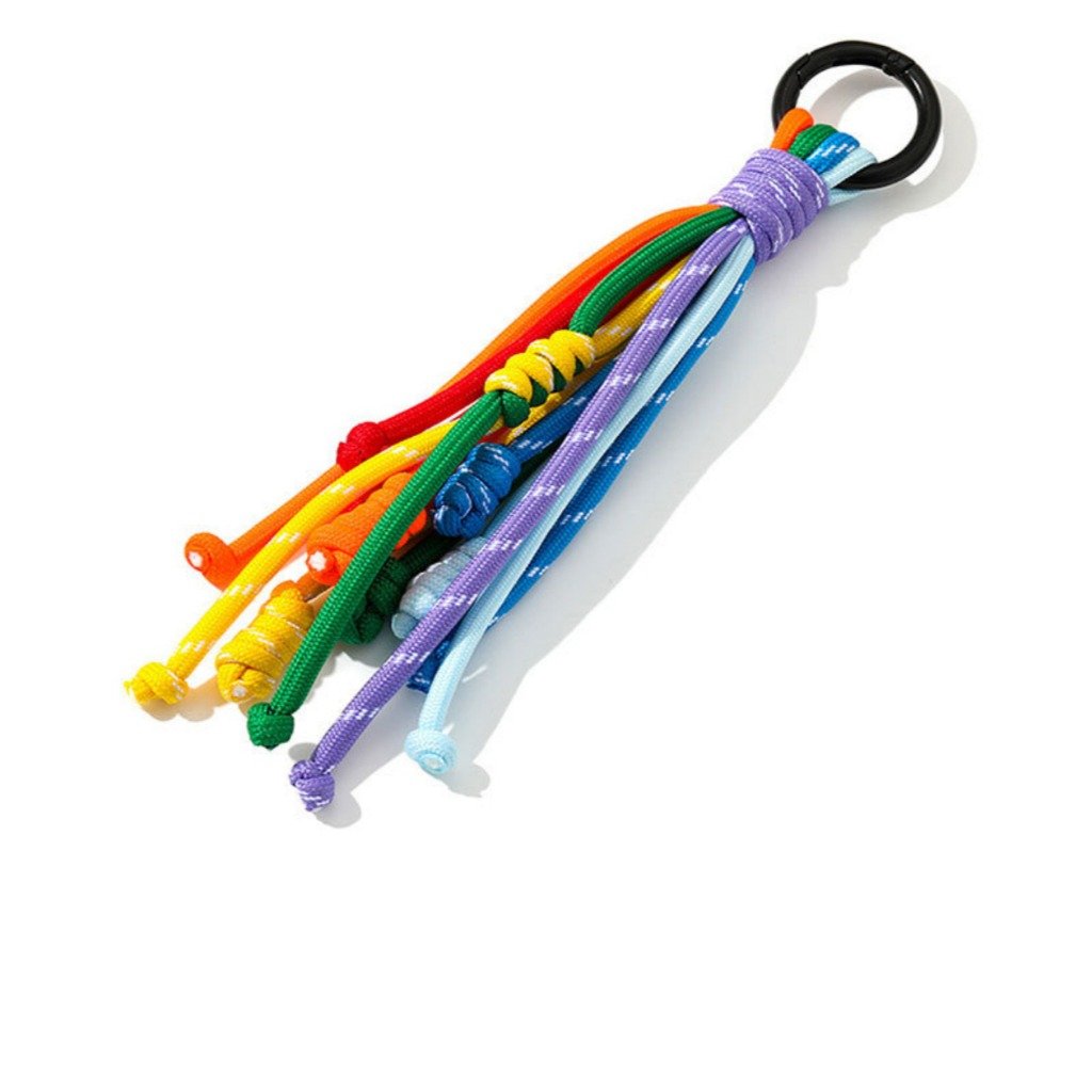 Auroville Bag Charm Rainbow