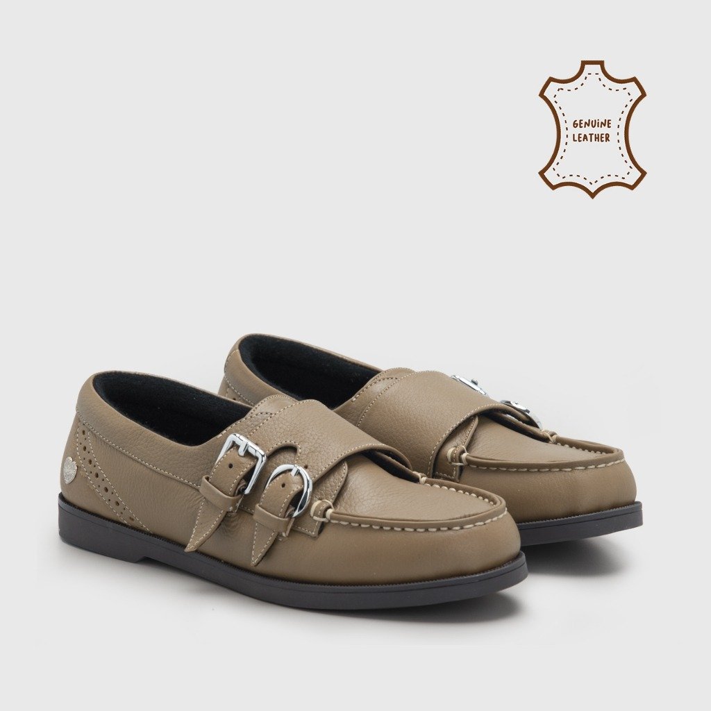 Mayren Loafer Genuine Leather Nude