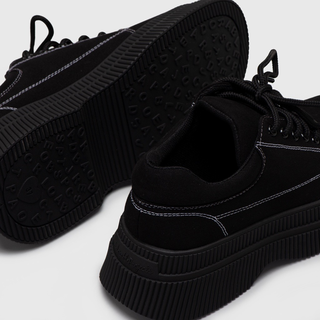 Latizia Platform Sneakers Black - Image 6
