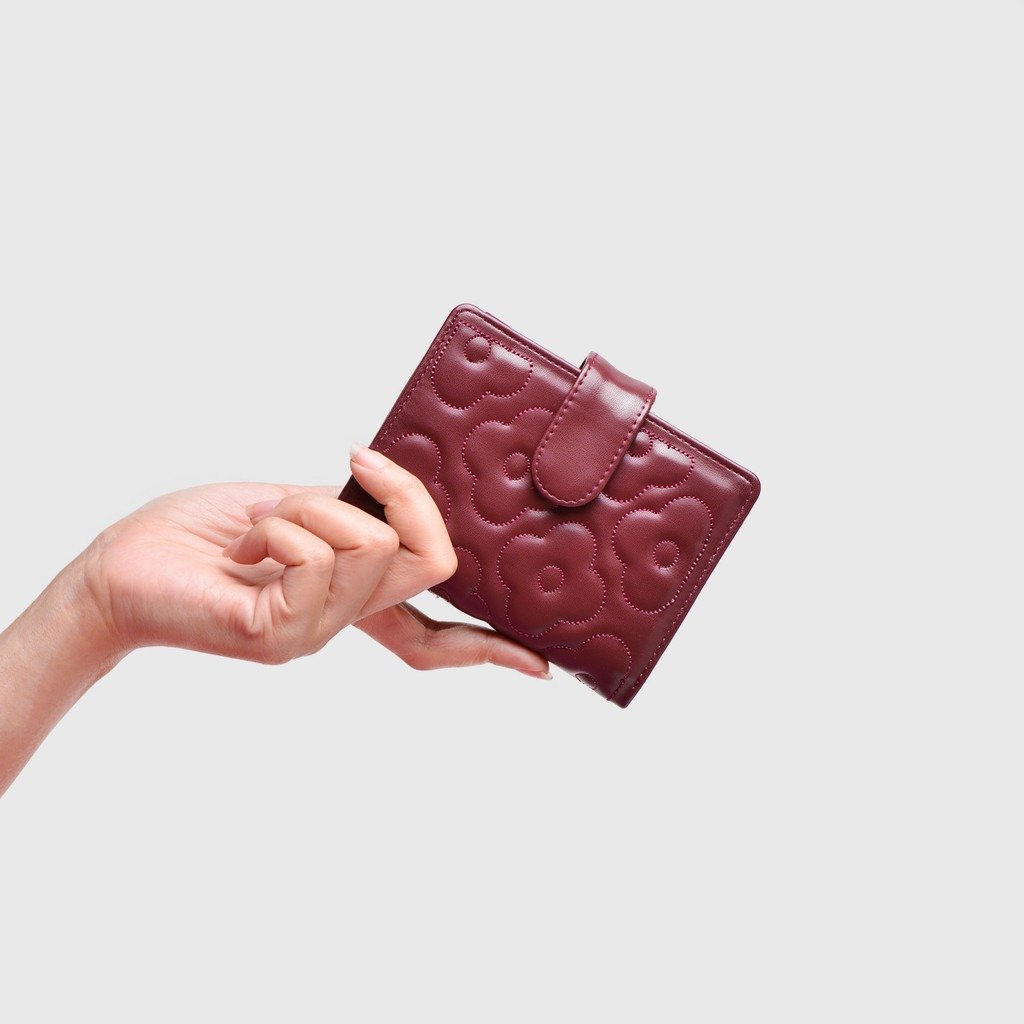 Akira Wallet Maroon