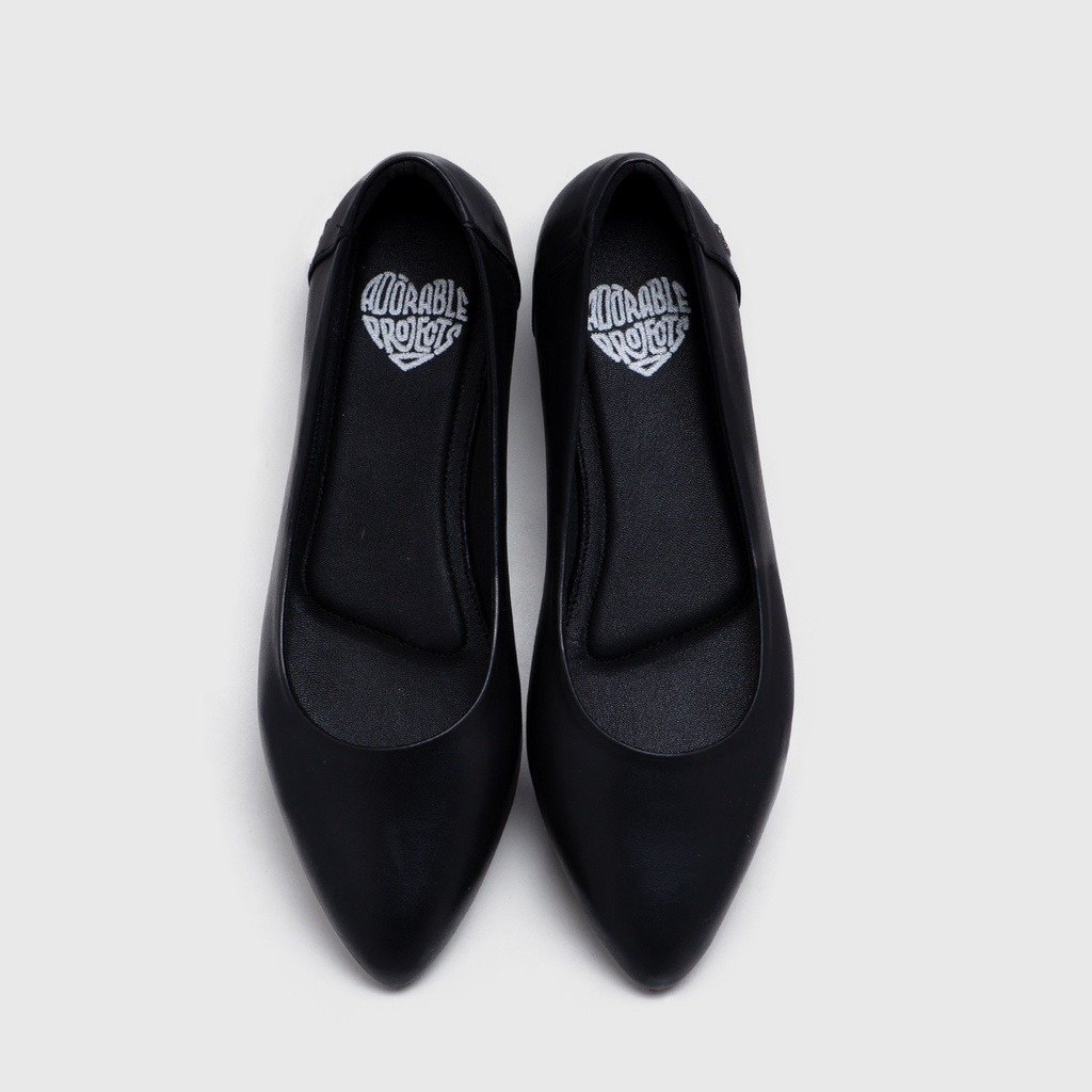 Ariella Flat Shoes Genuine Leather Black - Image 4