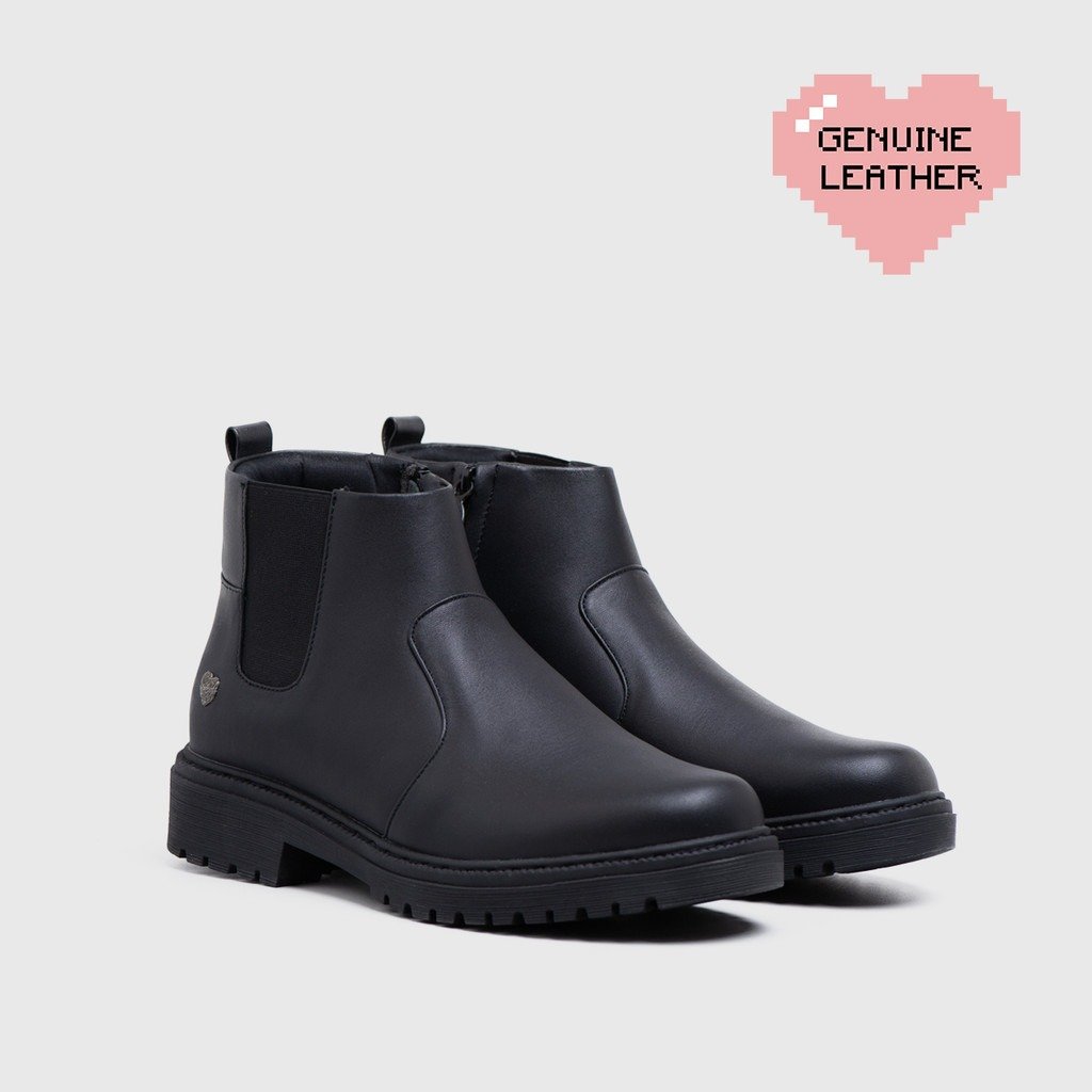 Cellini Boots Genuine Leather Black