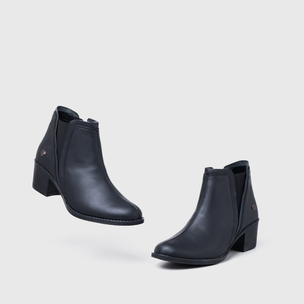 Butty Boots Genuine Leather Black - Image 5