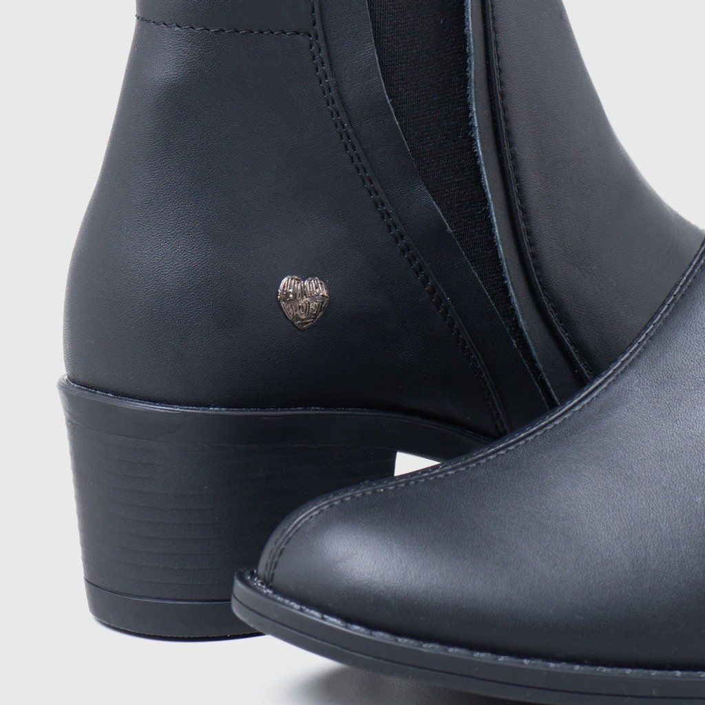 Butty Boots Genuine Leather Black - Image 4