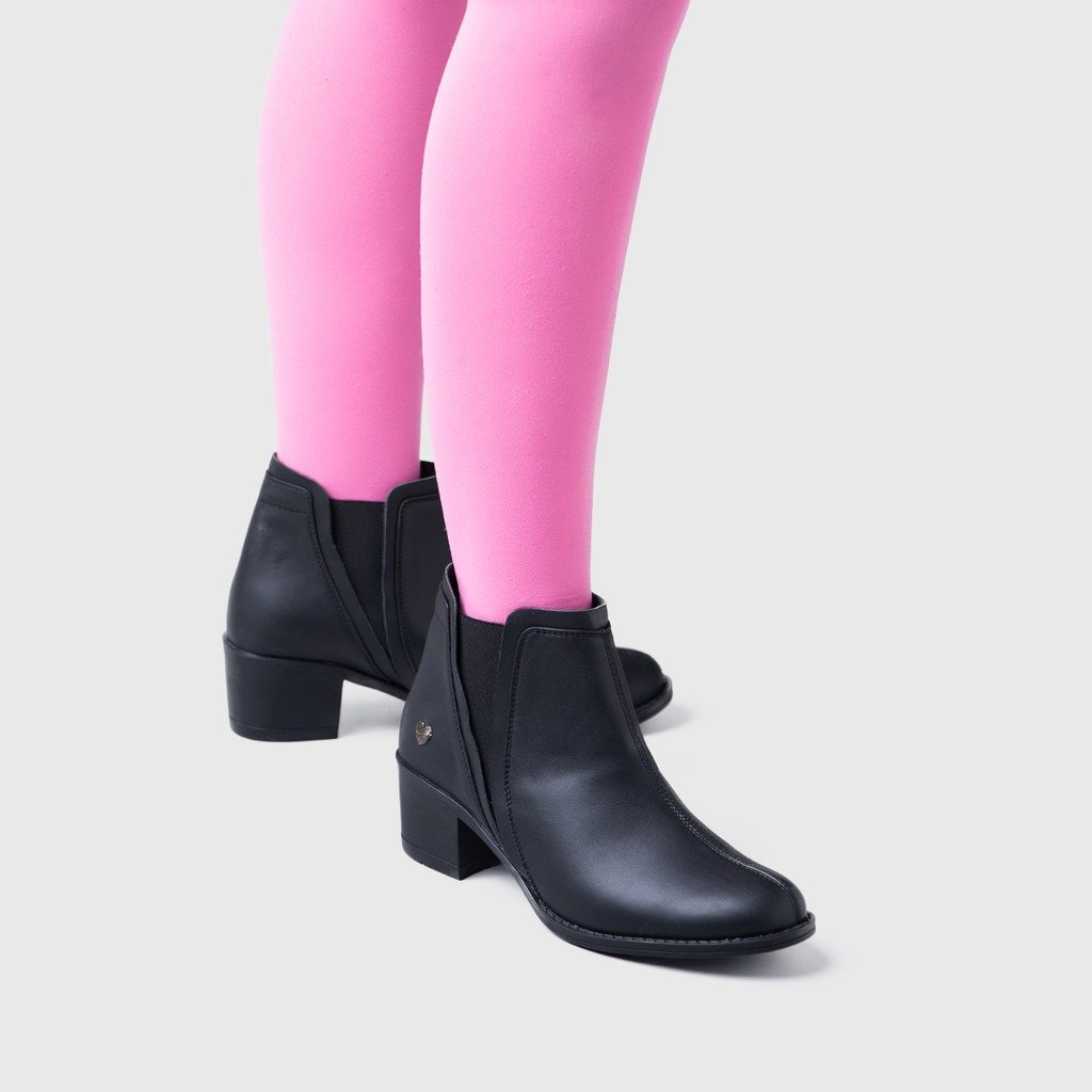 Butty Boots Genuine Leather Black - Image 6