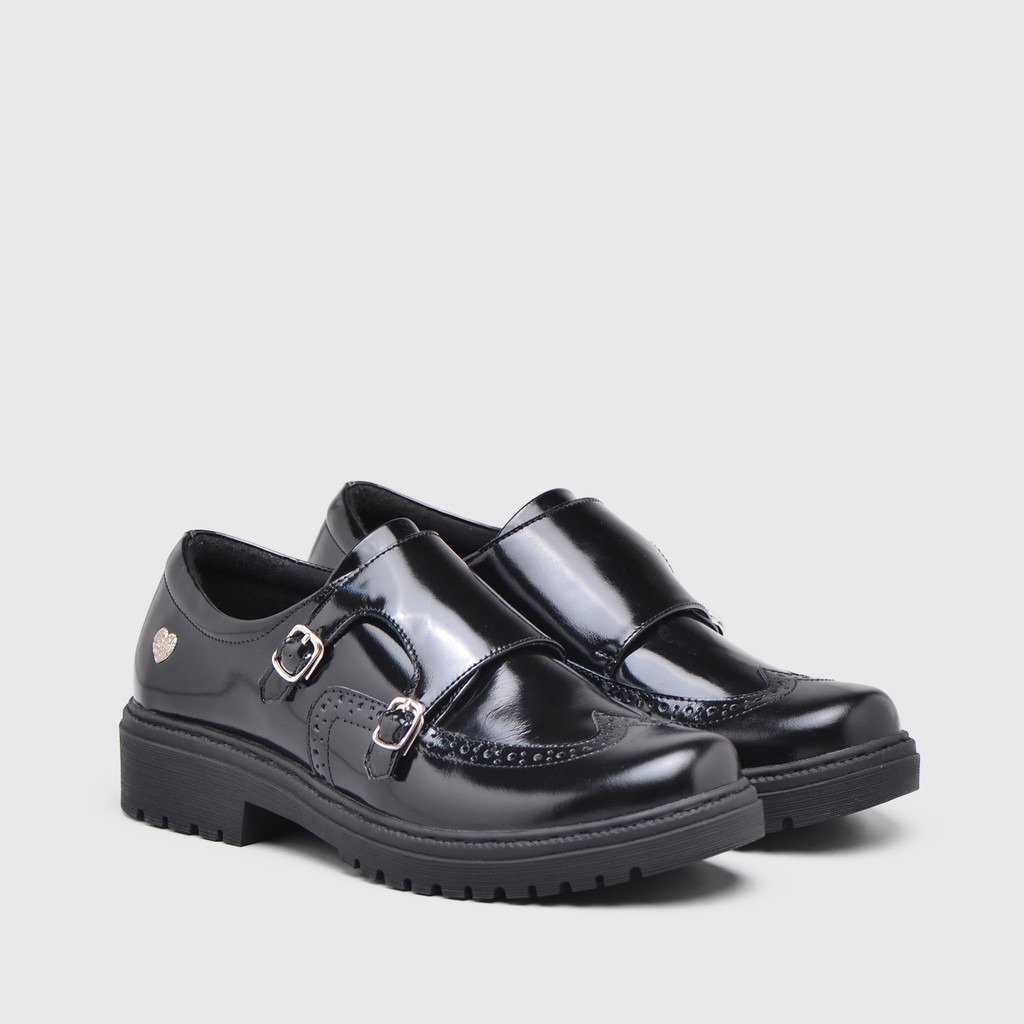 Rynetta Oxford Genuine Leather Black