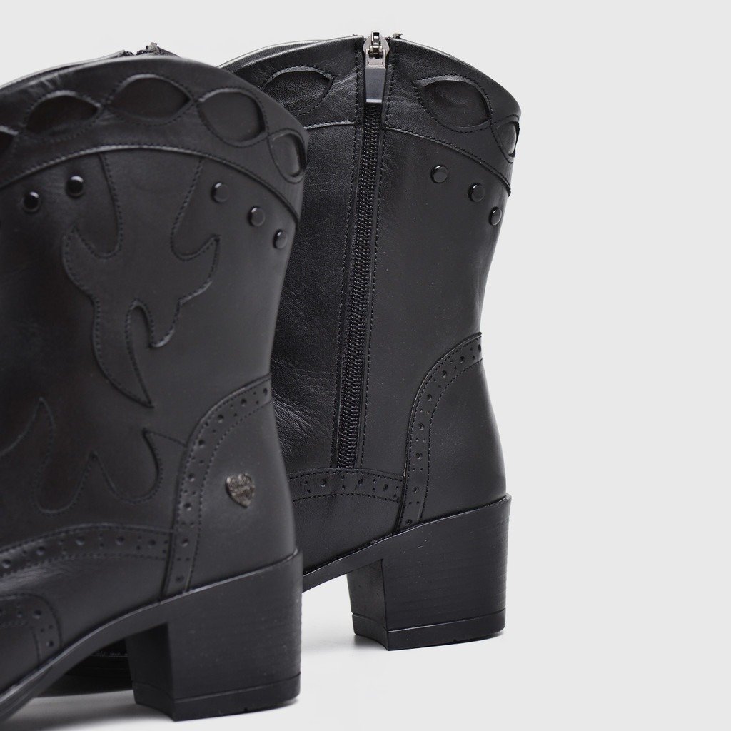 Nataca Boots Genuine Leather Black - Image 4