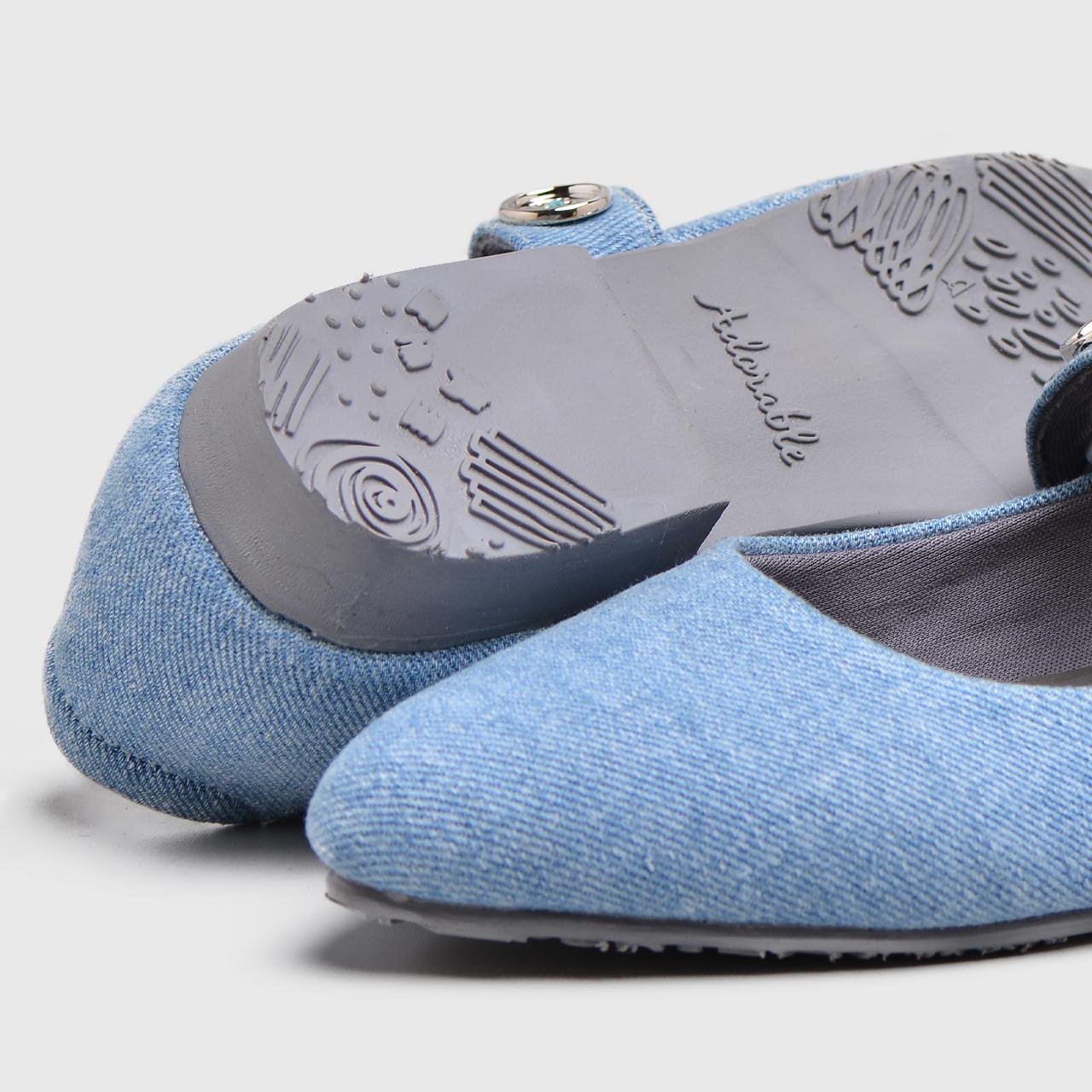 Tulula Flat Shoes Denim - Image 5