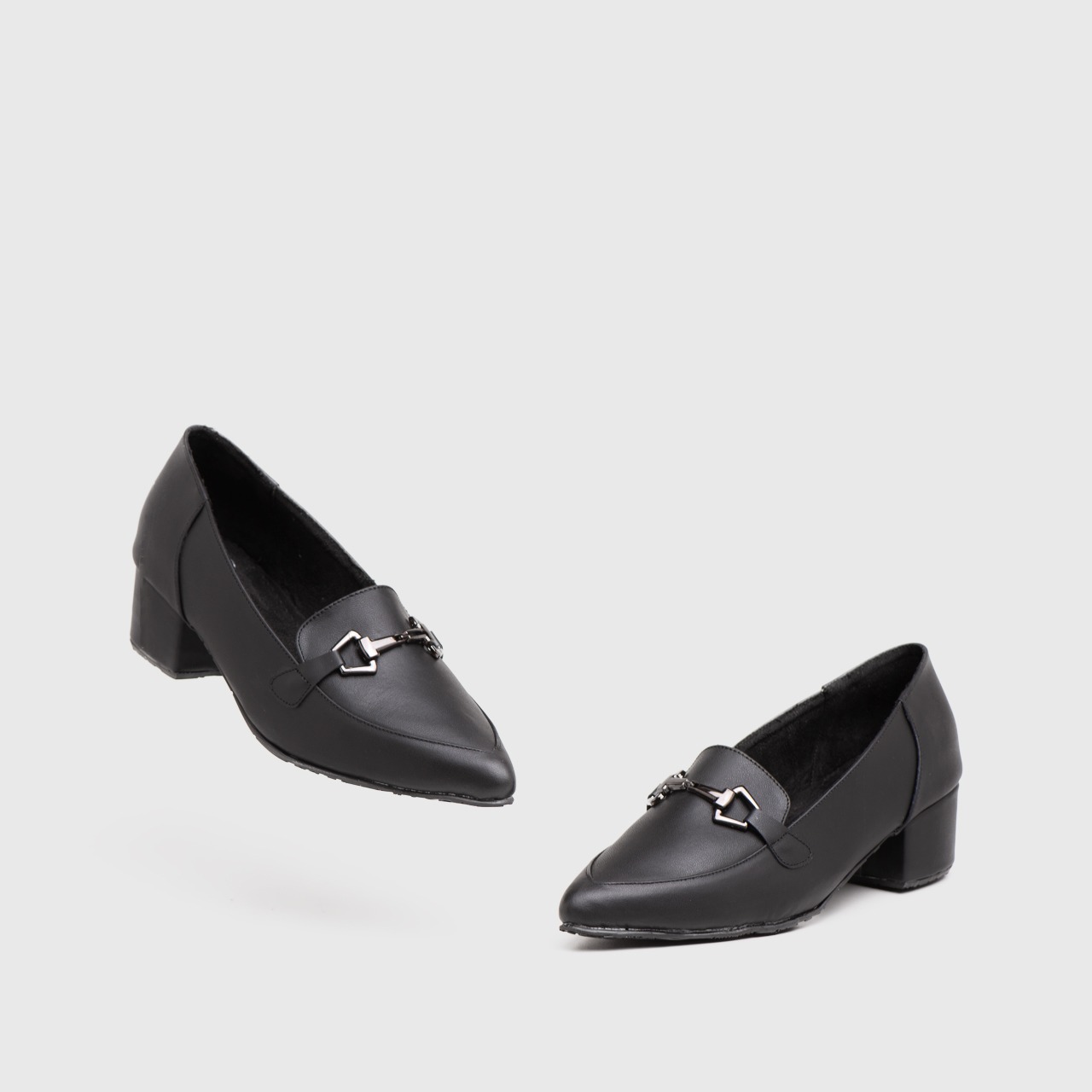 Mulligan Heels Genuine Leather Black - Image 4