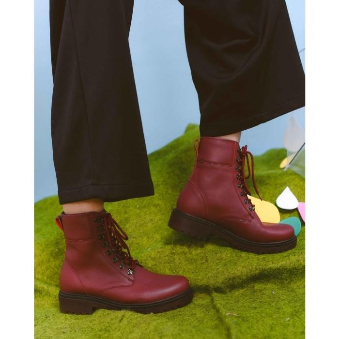 Wickle Boots Maroon