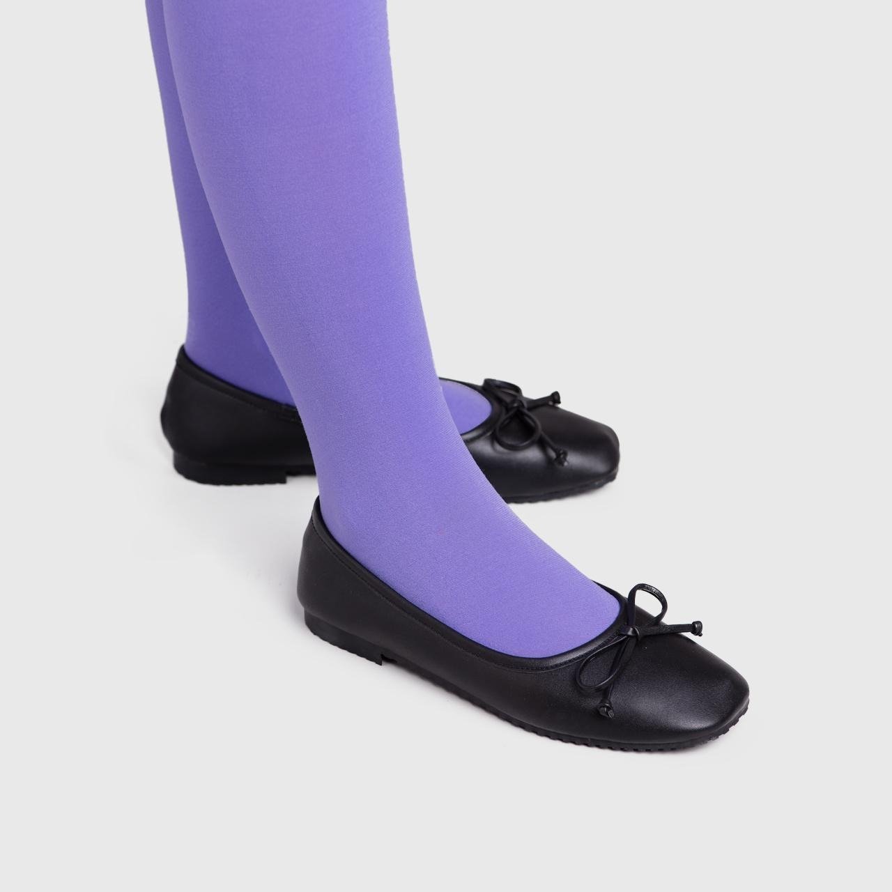 Dilwyn Flat Shoes Black - Image 5