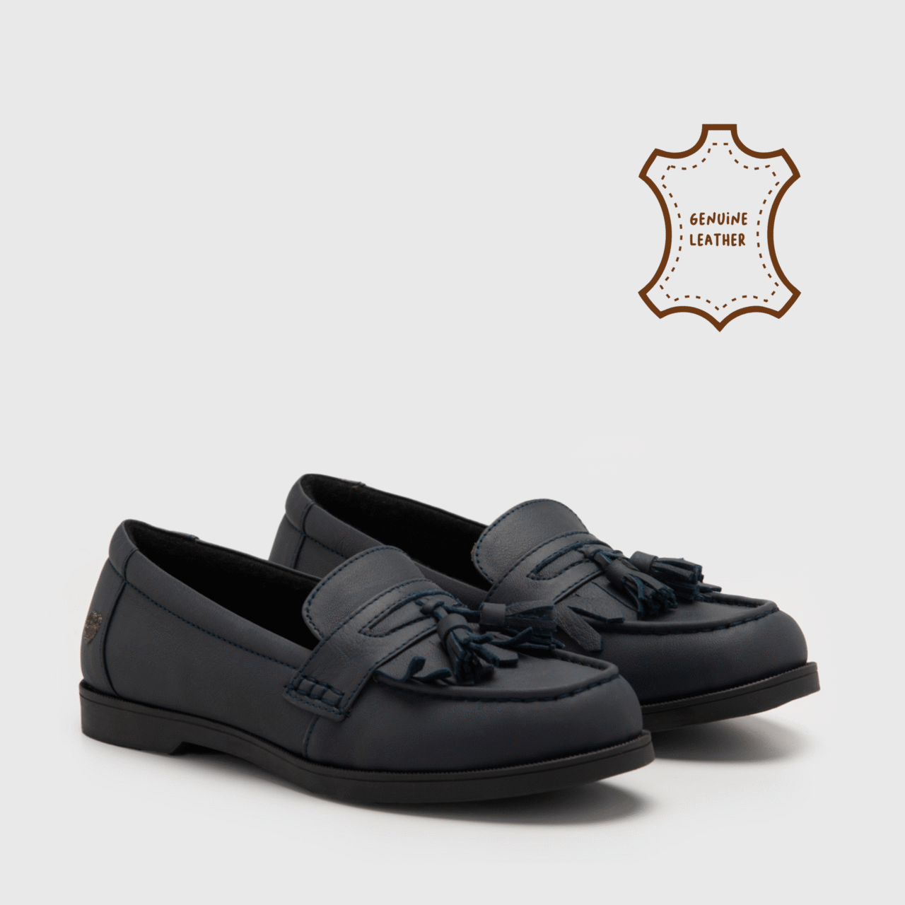 Applemarie Loafer Genuine Leather Navy