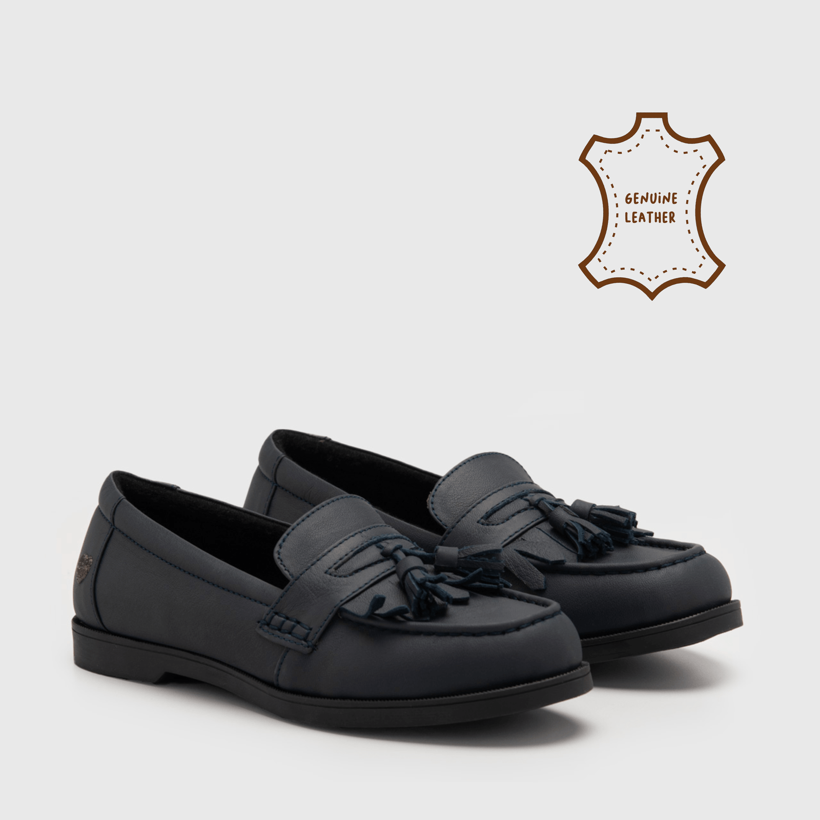 Applemarie Loafer Genuine Leather Navy