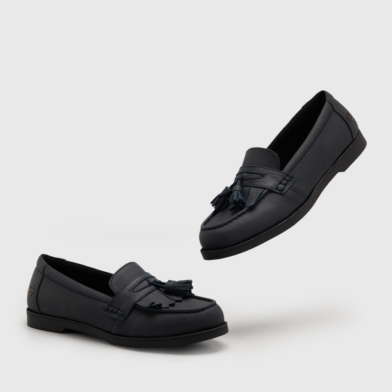 Applemarie Loafer Genuine Leather Navy - Image 4