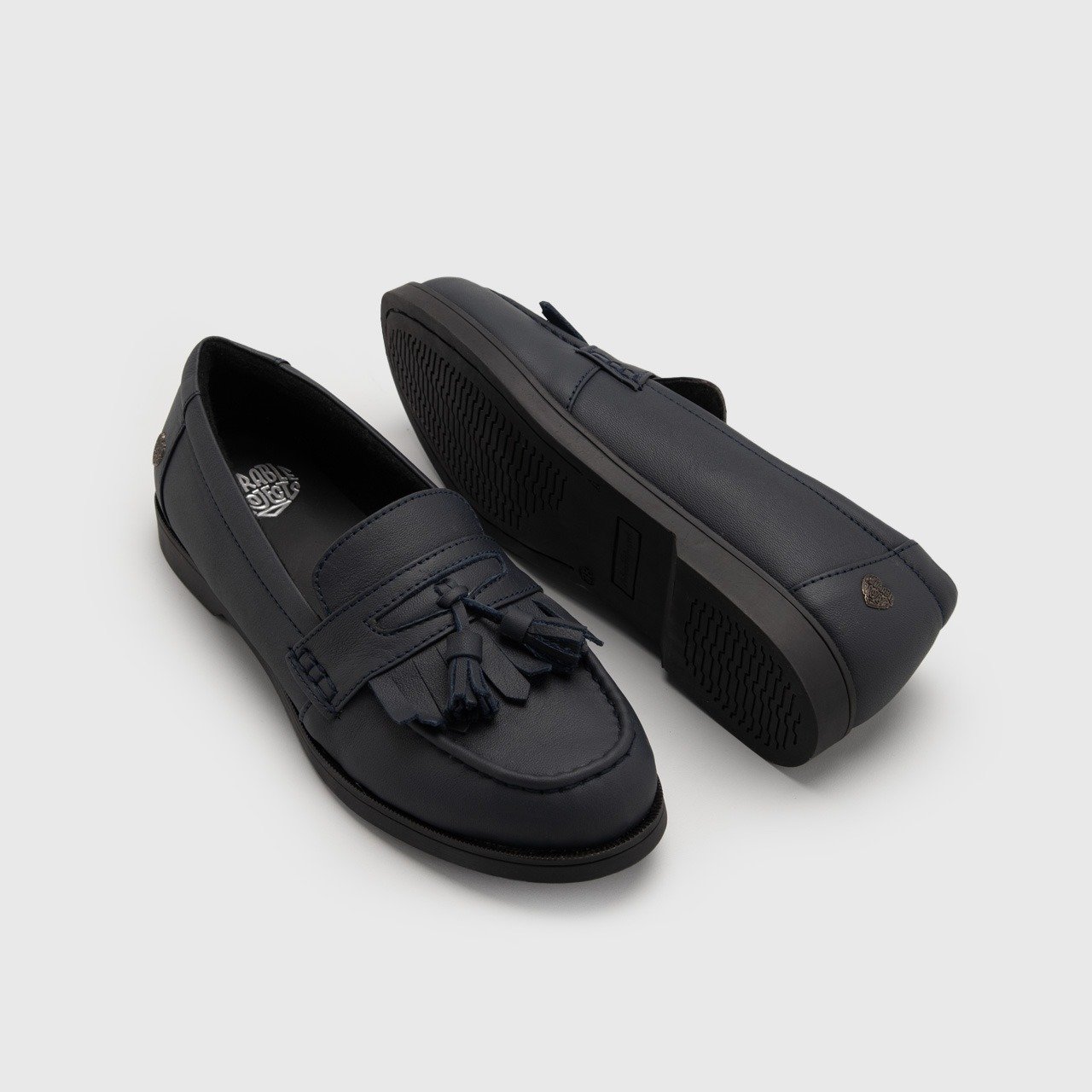 Applemarie Loafer Genuine Leather Navy - Image 5
