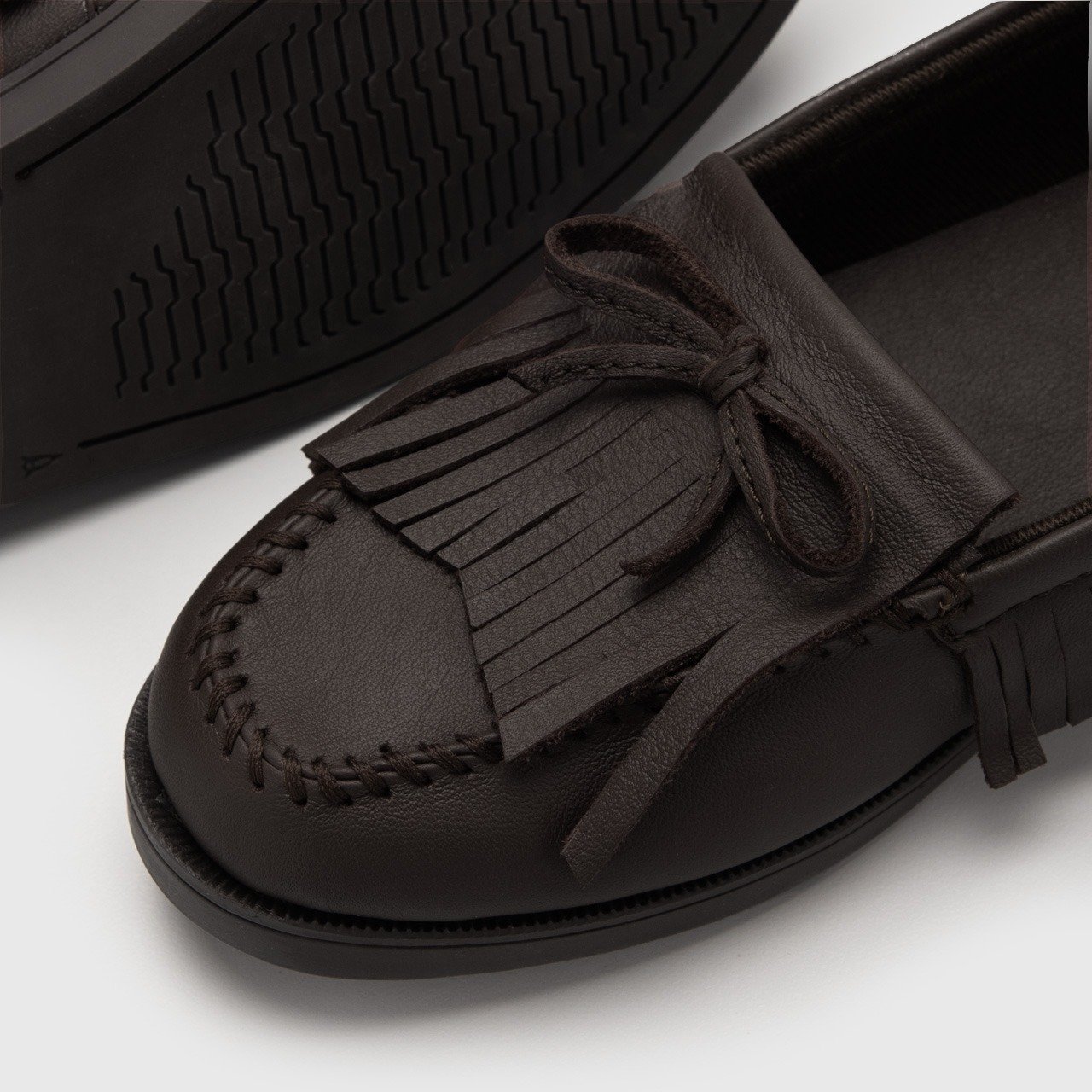 Aqitra Loafer Genuine Leather Brown - Image 7