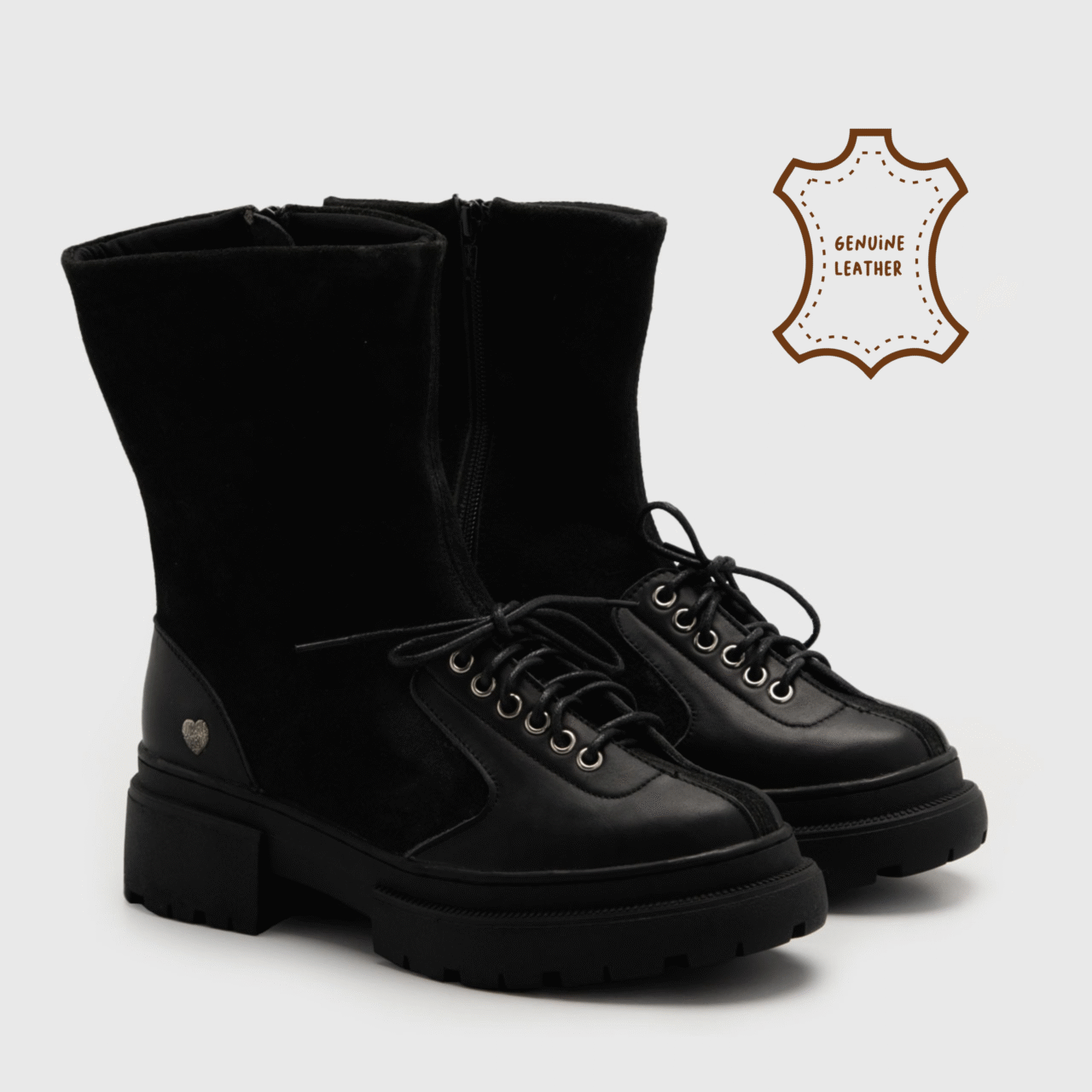 Picha Boots Genuine Leather Black
