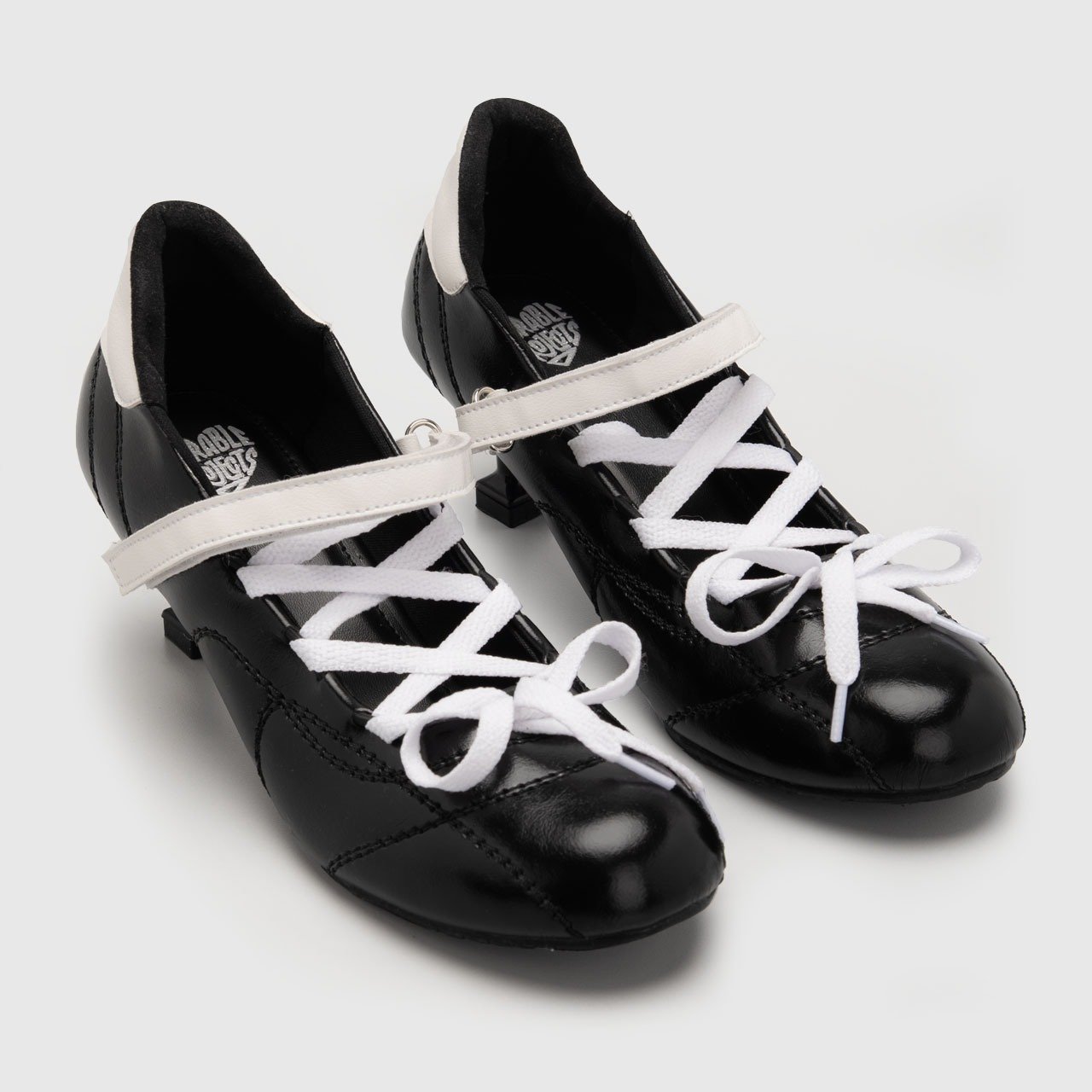 Calcio Mini Heels Black - Image 4