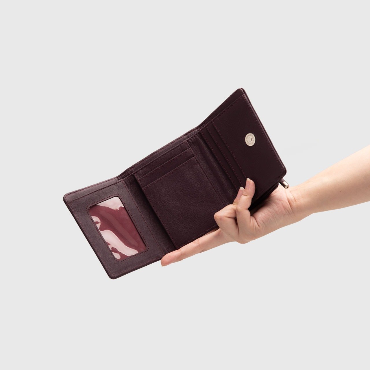 Viorela Wallet Genuine Leather Maroon - Image 5