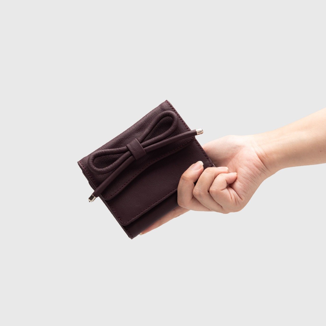 Viorela Wallet Genuine Leather Maroon - Image 4