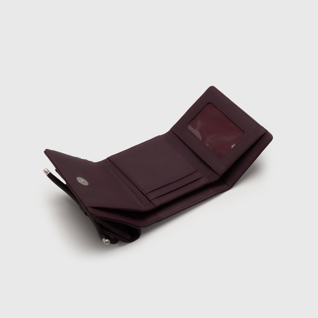 Viorela Wallet Genuine Leather Maroon - Image 6