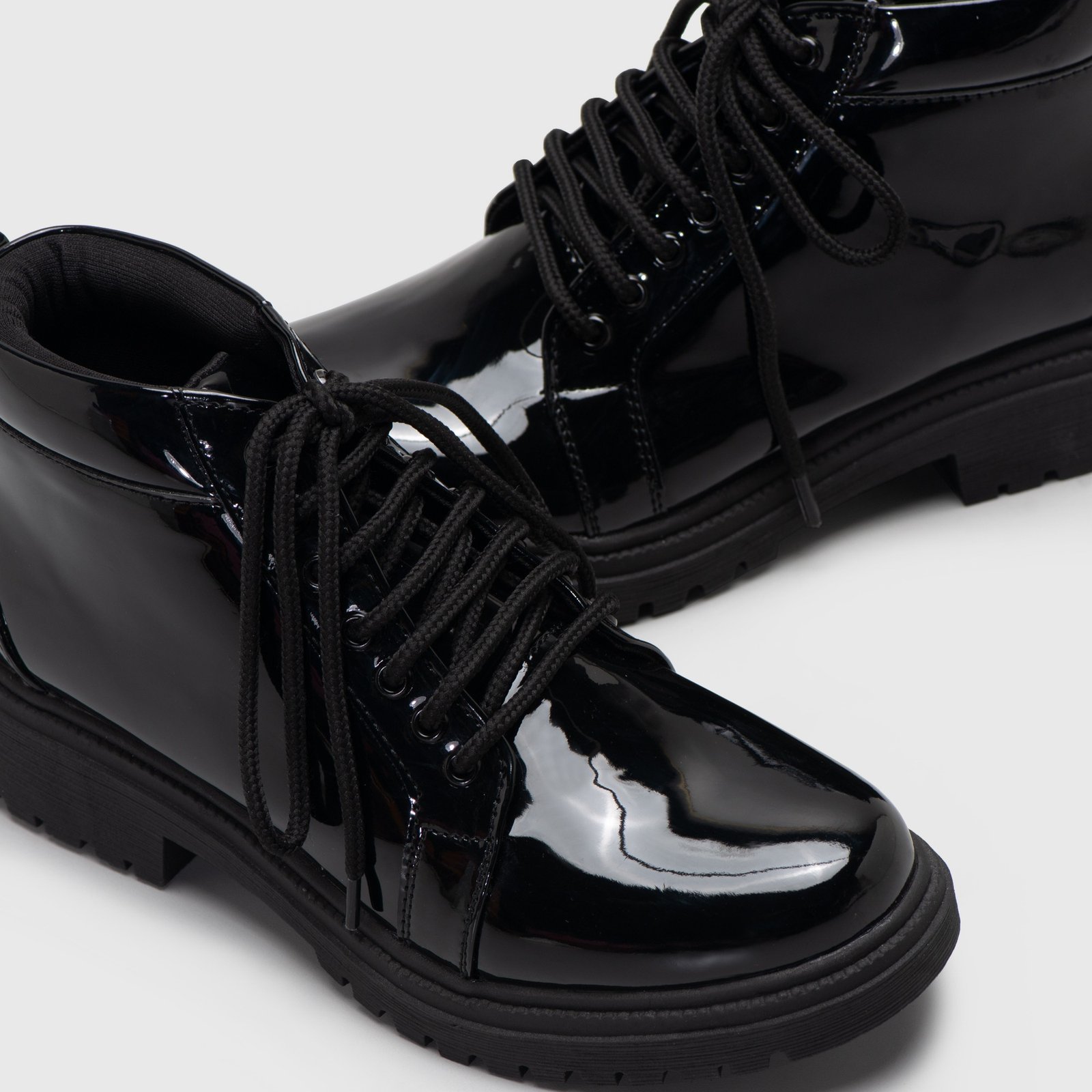 Butterpop Boots Patent Black - Image 4