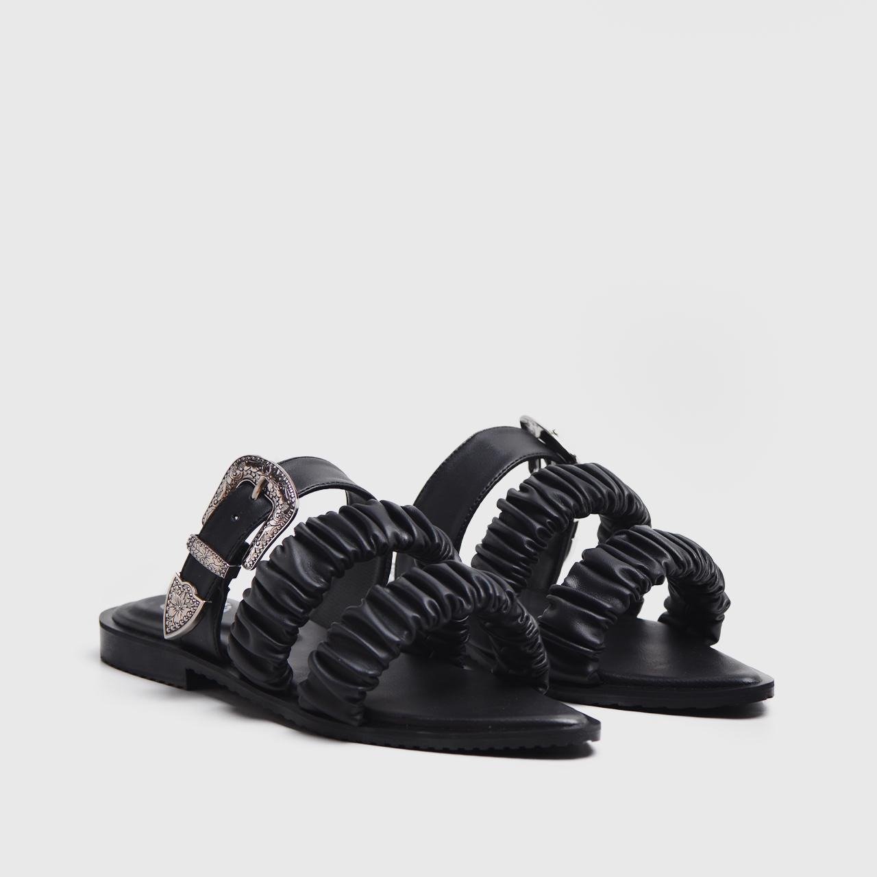 Ganeetha Sandals Black
