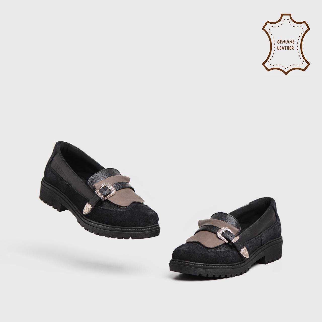 Melvia Loafer Genuine Leather Black - Image 4